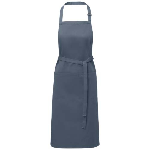 Tablier cuisine personnalisable 240g bretelle réglable Andrea Hale Blue
